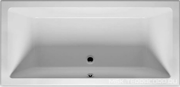 Ванна 160х70см, без ножек/рамы, панелей, слива-перелива, (акрил цв.белый), Lugo ZZ Riho lugo B138001005