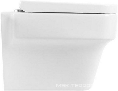 Унитаз подвесной, 495х360х390мм, без сиденья,  XX BelBagno Janice BB124CH