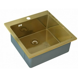 Мойка кухонная Zorg Inox Pvd SZR-51 BRONZE| 51x51x20