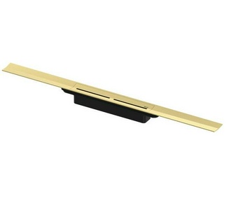 Профиль д/дренажа душа, 1200х55мм, укорачив.,монтаж на плиточн.клей над бетон.стяжкой,БЕЗ сифона арт.673002,(цв.глянец,позолоченный),Тесе ZZ Tece Tecedrainprofile 671212