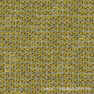 Мозаика Мозаика  636 моно рифленая золото ZZ|30х30 Мастера Керамики Glass МС 636