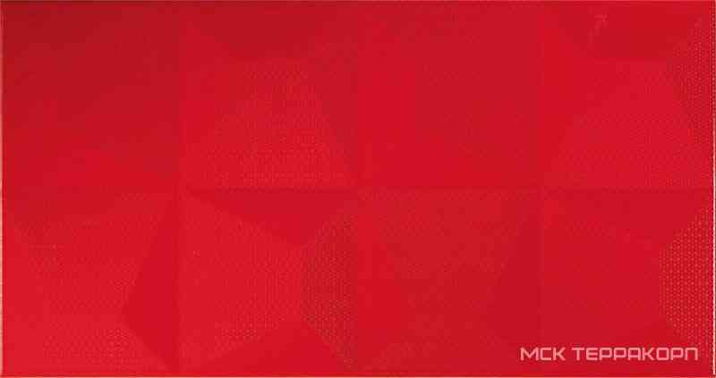 Cube Rojo Relieve XX I32.5x60