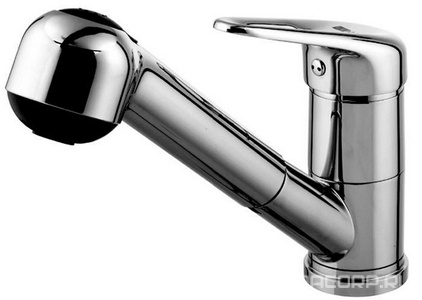 Смеситель для кухонной мойки  LM4150C , цв. хром, ZZ Lemark Luna LM4150C