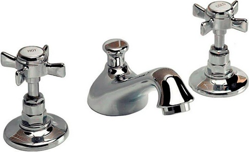 Смеситель для раковины, на 3 отв., c д/к, (цв. хром),  ZZ Devon & Devon Coventry MARF26CR