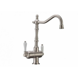 Смеситель Zorg Clean Water ZR 326 YF nickel для кухонной мойки