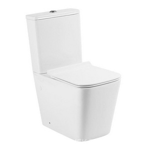 Чаша напольного, безободкового унитаза, (крепеж к полу в комл.),  ZZ BelBagno Ardente-R BB02093CPR
