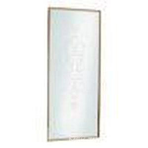 Стенка боковая 120хh187,5см, прав/лев, устан. с дверью, (стекло матовое с прозр. декором, профиль цв.бронза, 1 декор. элем. KDT03BRX)  ZZ Samo Dolce Vita BS9884 BRX R6 120 + KDT03BRX