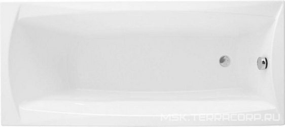 Акриловая ванна Aquanet Cariba 170x75 с каркасом| 169x74x47