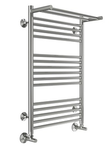 Полотенцесушитель  водяной с полкой  П16 500х800 мм, цвет хром ZZ Terminus Аврора 4670078529428