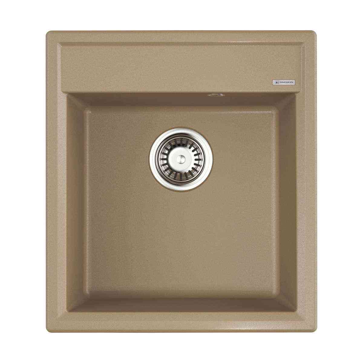 Мойка кухонная Omoikiri Daisen 46-CA карамель| 51x46x21