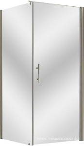 Душевое ограждение "", 90х90х1950, профиль хром, стекло прозрачное, без поддона ZZ RGW Leipzig 
06123399-11