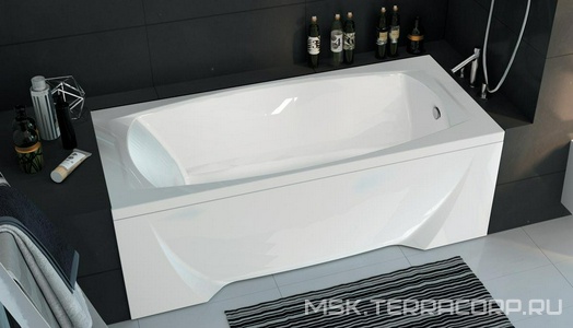 Ванна акриловая обрезная Marka One  173-155х75, без каркаса, без панели и без сифона, ZZ 1Marka Pragmatika 01ПР17375