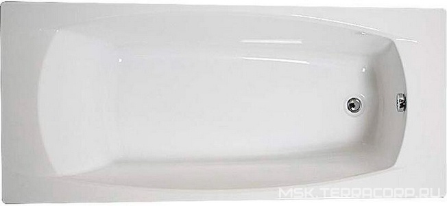 Ванна акриловая обрезная Marka One  173-155х75, без каркаса, без панели и без сифона, ZZ 1Marka Pragmatika 01ПР17375