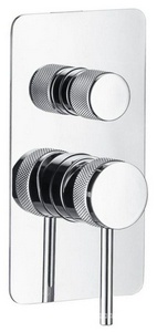 Смеситель для душа/ванны, встраиваемый в стену, с переключателем на 3 выхода, (цв.хром),  3.0 ZZ Allen Brau Priority 5.31A11-00
