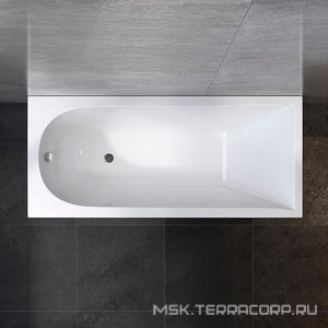 Ванна акриловая 170х75 см (без каркаса, панели и сифона),  ZZ AMPM Spirit W72A-170-075W-A2