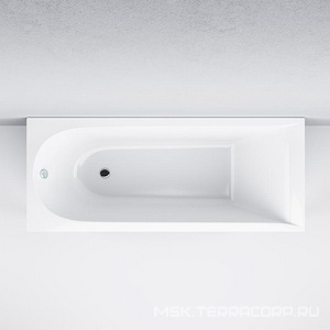 Ванна акриловая 170х75 см (без каркаса, панели и сифона),  ZZ AMPM Spirit W72A-170-075W-A2