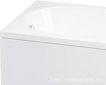 Ванна акриловая 170х75 см (без каркаса, панели и сифона),  ZZ AMPM Spirit W72A-170-075W-A2