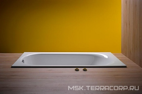 Ванна 180х80хh45см, с шумоизоляцией, БЕЗ ножек арт.B23-1500 и удлинённого слива-перелива, (сталь цв. белый), Bette ZZ Bette Comodo 1251-000