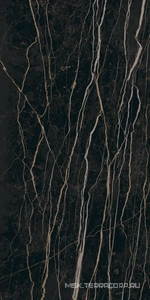 Керамогранит для пола и стены Florim Magnum Prexious of REX Thunder Night Glossy  60x120 756405