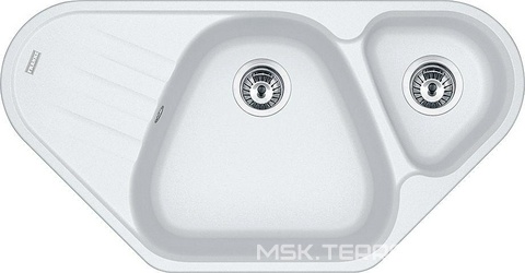 Мойка кухонная Franke AZG 661-E белая| 50x96x21