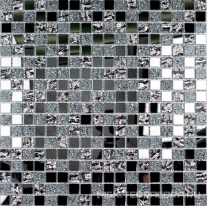 Мозаика Мозаика из стекла на сетке S10-136 |30x30 Спектр-М Микс стекло S10-136