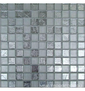 Мозаика Мозаика из стекла на сетке S10-003 |30x30 Спектр-М Микс стекло S10-003