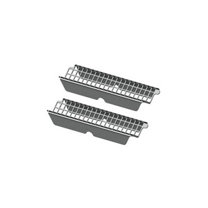 Решетка для волос из нержавеющей стали для монтажа в душевой профиль, (комплект 2шт), с функцией нажатия для снятия руками, TECEdrainprofile ZZ Tece Tecedrainline 674002