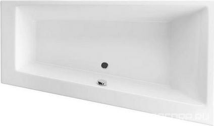 Акриловая ванна Excellent Sfera 170x100 правая с каркасом| 170x100x48