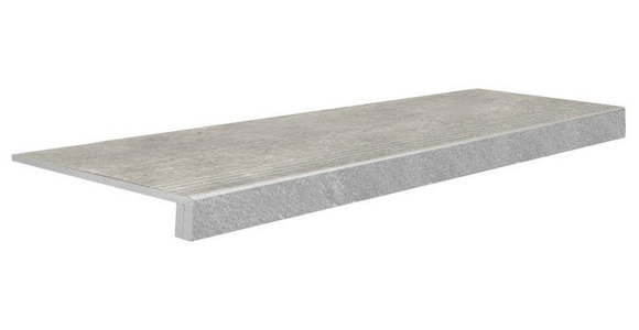 Ступени Евро Grasaro Beton Ступень Евро Левая Керамогранит  G1102 MR мат.серый (n077887)ZZ30x97 048513