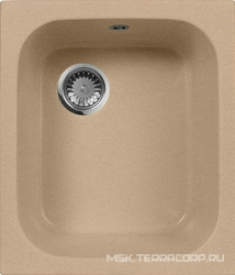 Мойка кухонная AquaGranitEx M-17 песочная| 48x42x19