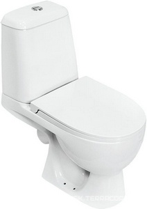 Унитаз-компакт Sanita luxe Max, косой выпуск, сиденье микролифт в компл. Sanita Luxe Max Lux WC.CC/Max/2-DM/WHT.G/S1 (MAXSLCC01040513)
