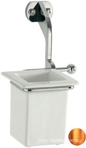 Стакан настенный, (цв.бронза),  ZZ Kerasan Waldorf 741093