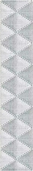 Бордюр Illusio Grey ''Geometry'' XX |31.5x6.2