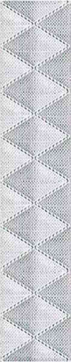 Бордюр Illusio Grey ''Geometry'' XX |31.5x6.2