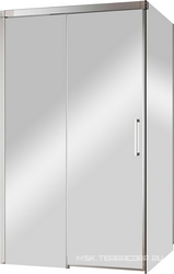 DUET SOFT-100-FIX-C-Cr Универсальная боковая панель без пристенного профиля | ZZ