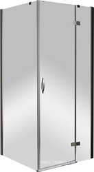 BERGAMO-W-AH-1-100/80-C-Cr-R Душевой уголок | ZZ