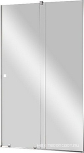 Дверь в нишу 1200хh1950мм, сдвижная с неподв. сегм., вход 480мм справа/слева, (стекло прозрачное 8мм, фурнит. цв.хром),  ZZ Cezares Stream STREAM-BF-1-120-C-Cr