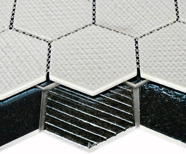 Мозаика Saba Iron  (6x73x73) 30.4x26.4 Bonaparte Керамическая мозаика n175143