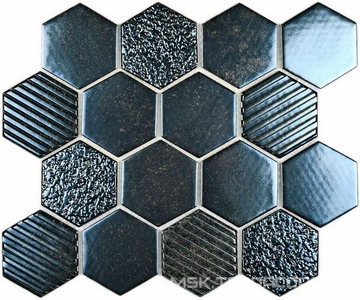 Мозаика Saba Iron  (6x73x73) 30.4x26.4 Bonaparte Керамическая мозаика n175143