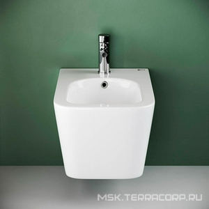 Биде подвесное , цвет белый ZZ Ceramica Nova Metric CN3008