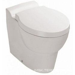 Унитаз пристенный Ove 555*390*355, без бачка, крышка микролифт и крепеж в комплекте XX