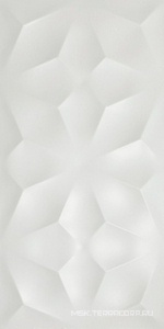 Керамическая плитка для стены Atlas Concorde Italy 3D Wall Design 3D Diamond White Matt 40x80 ZZ 8DDI