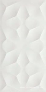 Керамическая плитка для стены Atlas Concorde Italy 3D Wall Design 3D Diamond White Matt 40x80 ZZ 8DDI