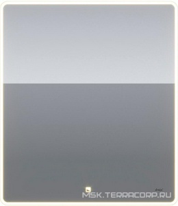 Зеркало , 70x80 см, сенсорный выключатель, LED-подсветка, ZZ Dreja POINT 99.9028