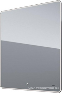 Зеркало , 70x80 см, сенсорный выключатель, LED-подсветка, ZZ Dreja POINT 99.9028