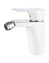 Смеситель D&K Berlin Steinbeis DA1432216 для биде, белый| 4x15x14