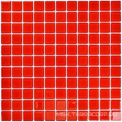 Red glass (25x25x4) ZZ 30x30