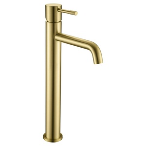 Смеситель для раковины, высокий, цв. золото матовый ZZ Boheme UNO 462-MG