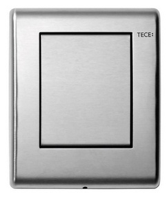 Панель смыва для писсуара, (цв.нерж.сталь, сатин),  Urinal ZZ Tece TECEplanus 9242310