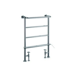 Полотенцесушитель напольный, 600х235х950мм, только закрытую систему отопления, без вентилей арт.R6CHR, (цв.хром), Burlington  ZZ Burlington Berkeley R4CHR